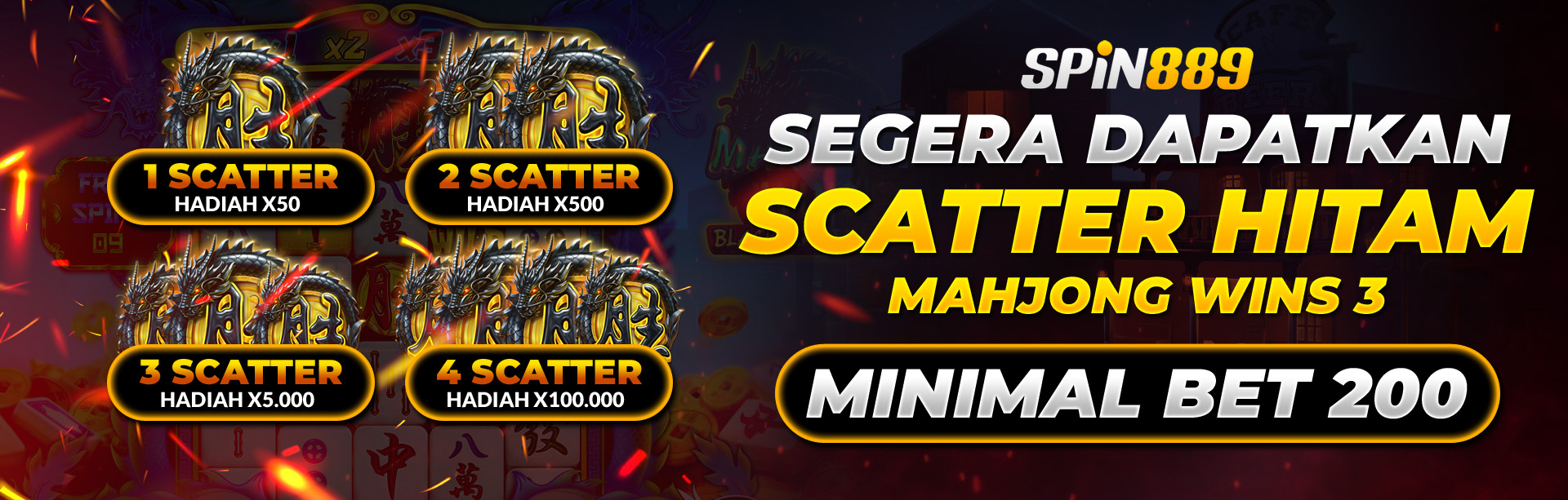 SCATTER HITAM